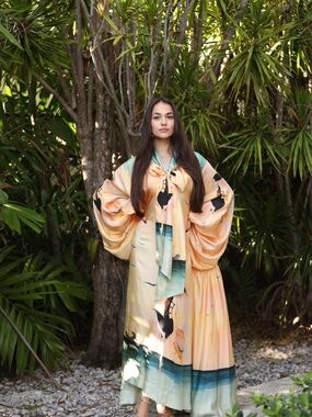 Zimmermann

Eden Billow Printed Silk Satin Gown- SOLD OUT EVERYWHERE-NWT!!!